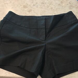 Apt. 9 High Waist Black Tailored Shorts